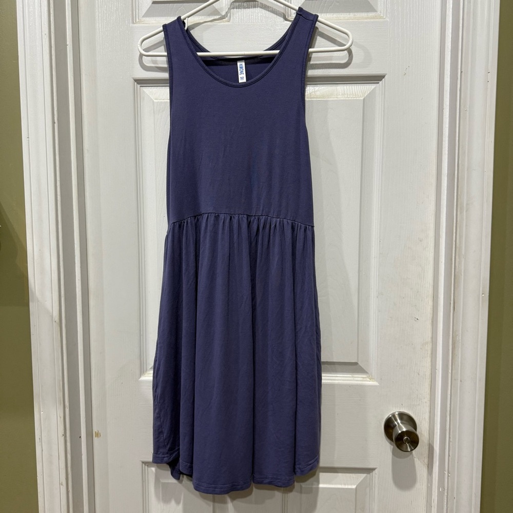 Sleeveless Purple Kids Dress
